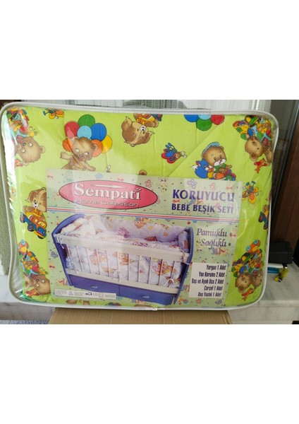 Sempati Koruyucu Bebek Beşik Seti