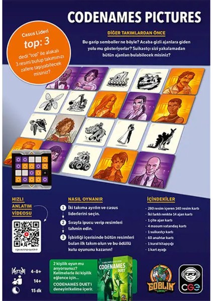 Codenames Pictures (Türkçe) fiyatları