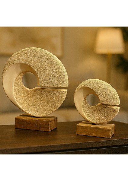 Dekoratif 2'li C Aksesuar - Traverten fiyatları