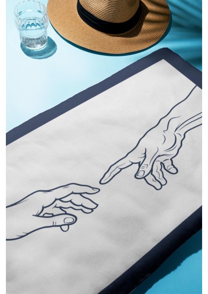 Dijital Baskı Plaj Deniz Havlusu Modern Desenli Peştamal HVL0090 fiyatları