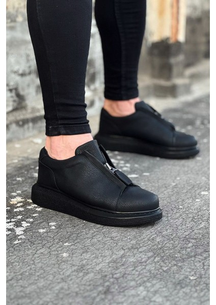 Kömür Cilt Erkek Casual Ayakkabı