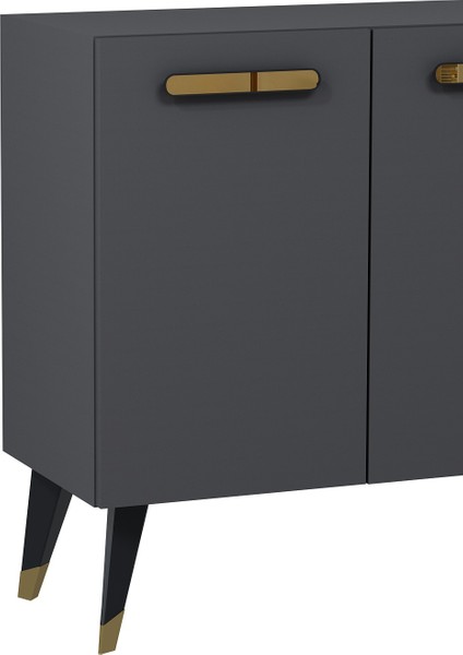 8226-128CT KB150 Konsol,tv Ünitesi Antrasit-Altın modelleri