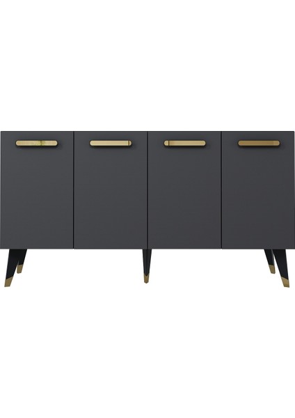 8226-128CT KB150 Konsol,tv Ünitesi Antrasit-Altın indirimleri