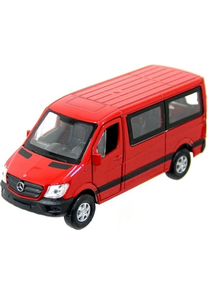 Welly 1:38 Mercedes Sprinter Bus Çek Bırak Minibüs Lacivert