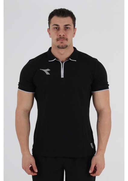 Satürn Kamp T-Shirt Siyah