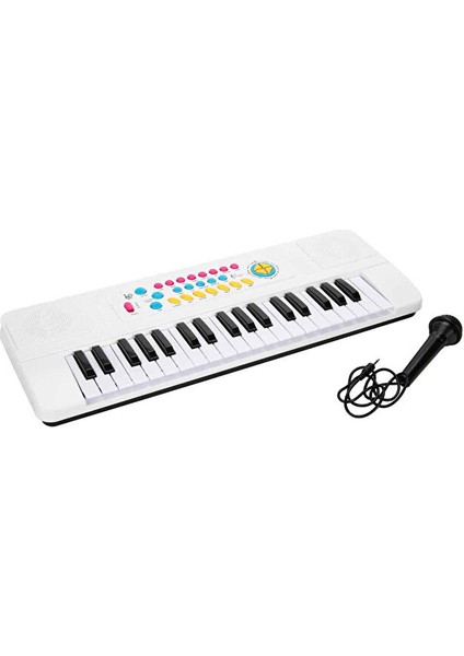 Oyuncak 37 Tuşlu Mikrofonlu Org - Eğitici Çocuk Müzik Aletleri Oyuncak Eğitici Org Demo Şarkı-Ritim fiyatları