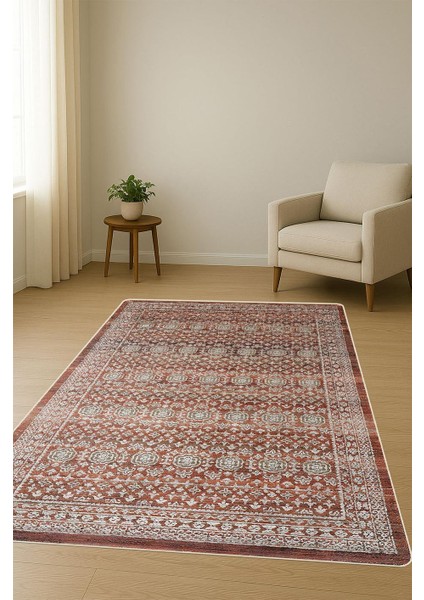 Parlak Kadife Kumaş Vıntage Dijital Baskı Dot Kaymaz Tabanlı Halı H1067 fiyatları