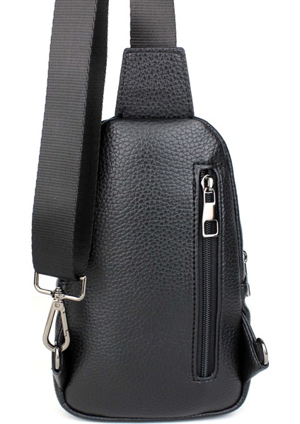 Erkek Siyah Çift Kol Çapraz Omuz Çantası Body Bag Çanta Günlük Çanta fiyatları