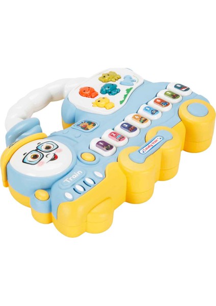 Sesli ve Işıklı Piyanolu Tren - Mavi modelleri