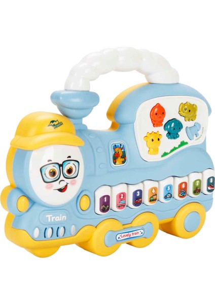 Sesli ve Işıklı Piyanolu Tren - Mavi fırsatları