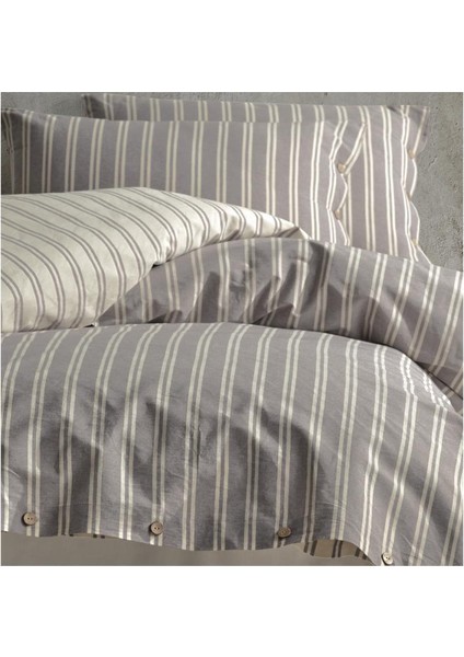 Butik Native Serisi Çift Kişilik Nev Takımı Madras V1 Gri fiyatları