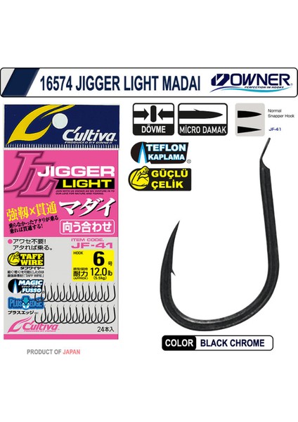 16574 Jigger Light Iğne