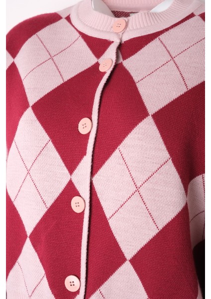 Kadın Baklava Desenli Günlük Triko Hırka indirimleri