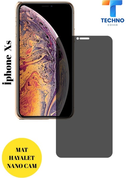 Iphone 11 Pro / x / Xs Mat Hayalet Nano Cam Darbelere Karşı Dayanıklı Esnek Nano Ekran Koruyucu