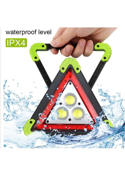 Reflektör 3 Ledli Güneş Enerjili - Kamp Feneri - Işıldak - Powerbank fiyatları