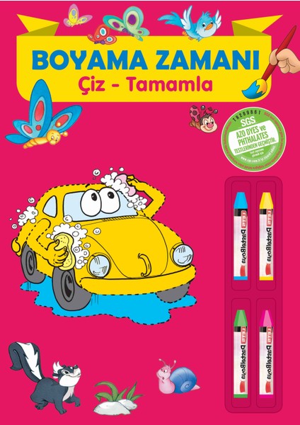 Boyama Zamanı: Çiz - Tamamla