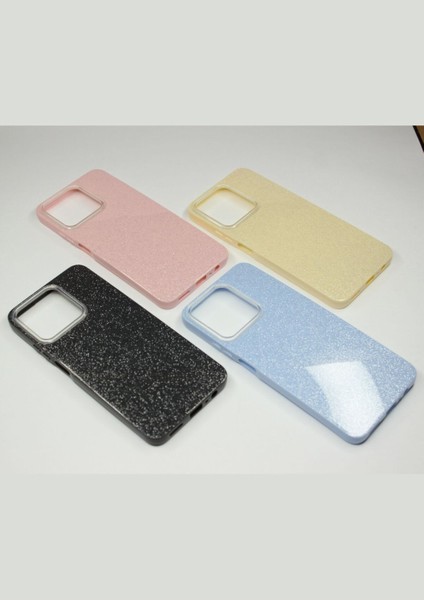 Realme C53 Kılıf Simli Parlak Lüx Slikon Kapak