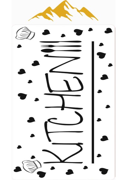 Kitchen Desenli Dijital Baskı Kaymaz Taban Mutfak Halısı H0060 modelleri