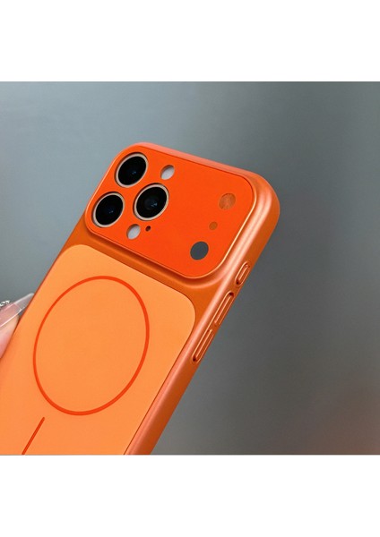 iPhone 13/14 Uyumlu Magsafe Özellikli 17 Görünümlü Kamera Korumalı ''ag Glass'' Premium Kılıf