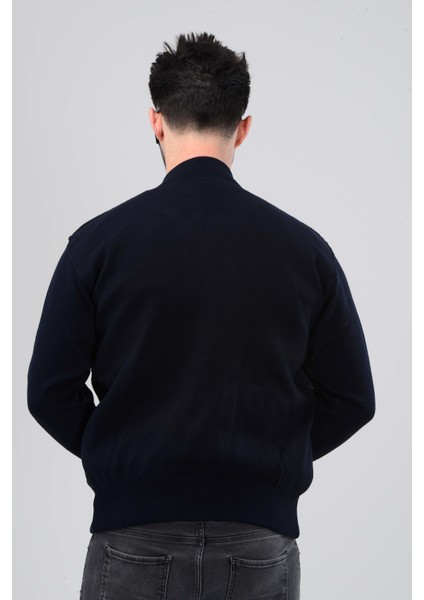 Erkek Baba ve Orta Yaş Triko Örgü Içi Astarlı Akrilik Fermuarlı Kışlık Baba Hırka fırsatları