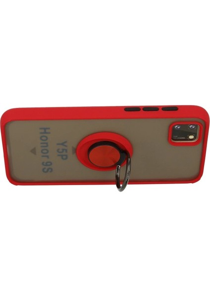 Huawei Y5P Kılıf Montreal Yüzüklü Silikon Kapak - KIRMIZI-(5796) - TG0012-2R5A91 modelleri