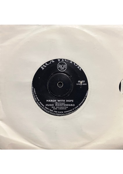 Hugo Montenegro The Good The Bad And The Ugly 45LIK Plak fiyatları