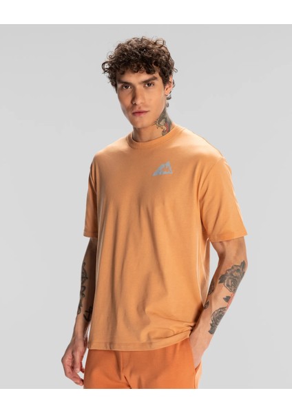 Frotis Erkek Camel Regular Fit Tişört