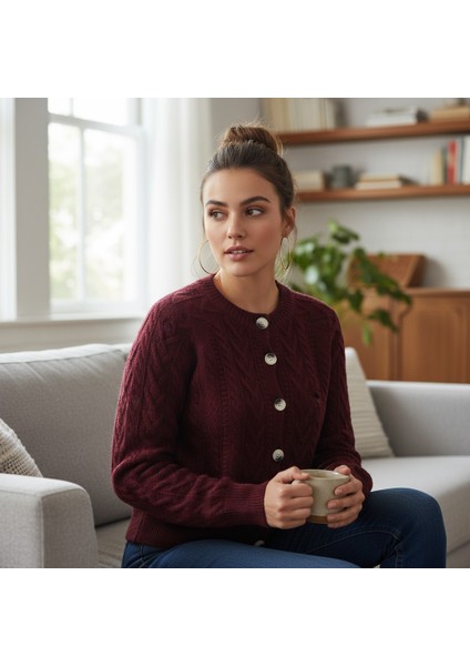 Kadın Triko Crop Hırka fiyatları