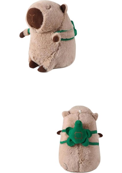 Capybara Sevimli Peluş Oyuncak 30 cm - Yumuşak & Sevimli Çıkarılabilir Kaplumbağa Çantalı fiyatları