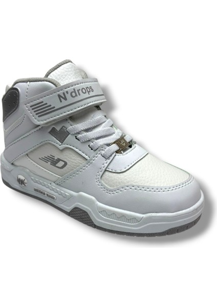 021-26 Deri Cırt Bantlı Çocuk Spor Bot 31-35