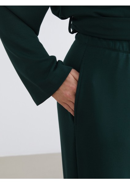 Büyük Beden Beli Lastikli Kadın Eşofman Altı modelleri