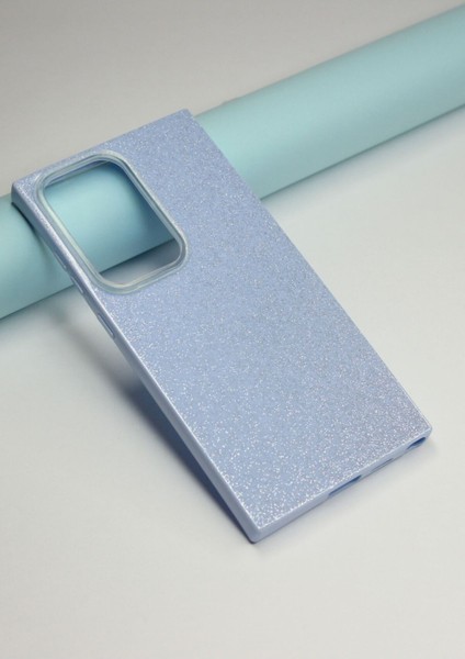 Samsung Galaxy S24 Ultra Kılıf Simli Parlak Lüx Slikon Kapak