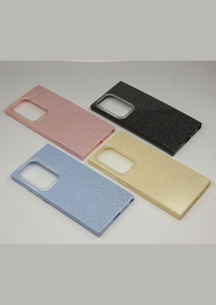 Samsung Galaxy S24 Ultra Kılıf Simli Parlak Lüx Slikon Kapak