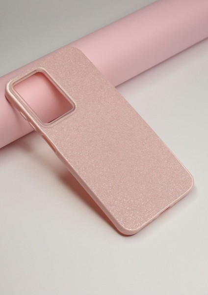 Samsung Gaalxy A56 Kılıf Simli Parlak Lüx Slikon Kapak