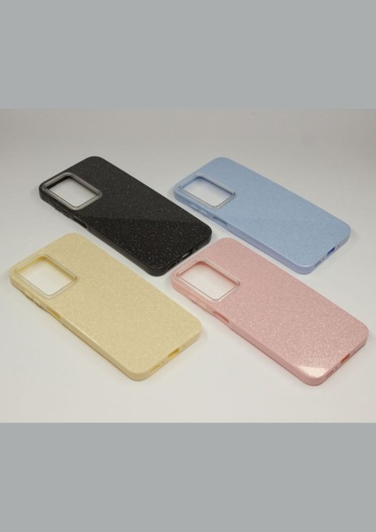 Samsung Gaalxy A56 Kılıf Simli Parlak Lüx Slikon Kapak