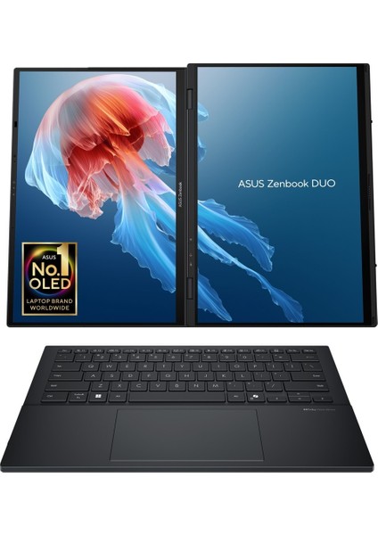 Yenilenmiş Zenbook Duo UX8406CA-PZ062W Intel Core Ultra 7 255H 32GB 1tb SSD Windows 11 Home 14" OLED Taşınabilir Bilgisayar indirimleri