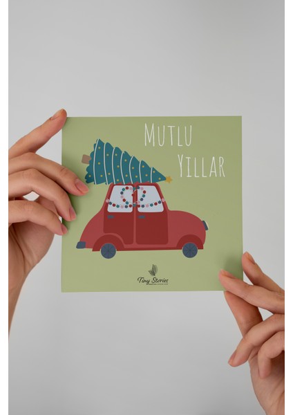 6'lı Yılbaşı Kutlama Kartı Seti/ Kartpostal