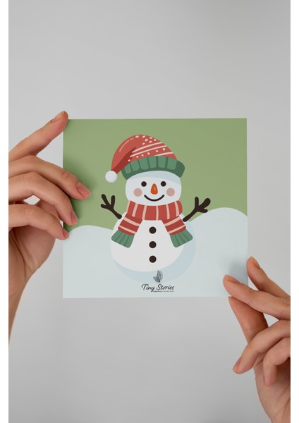 6'lı Yılbaşı Kutlama Kartı Seti/ Kartpostal modelleri