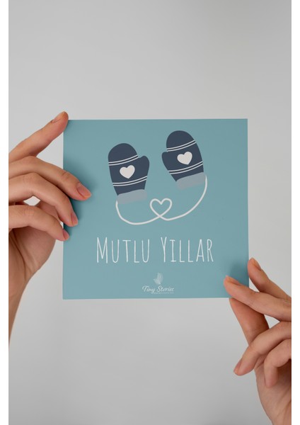 6'lı Yılbaşı Kutlama Kartı Seti/ Kartpostal