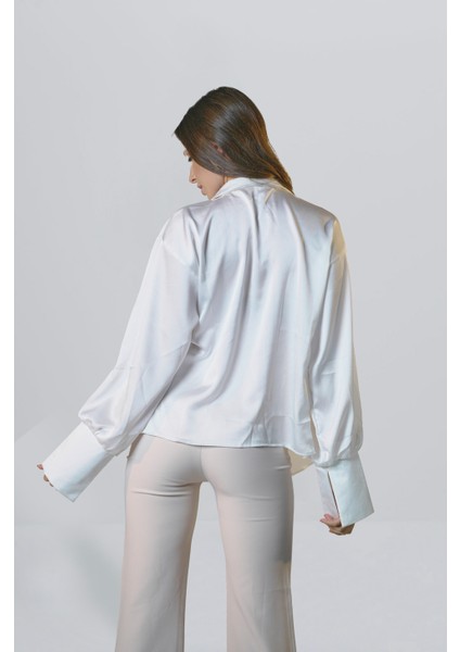 Dökümlü Saten Gömlek modelleri