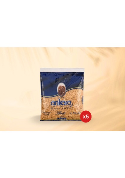 Nuh'un Ankara Arpa Şehriye 500 gr x 5 Paket