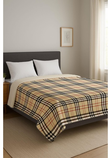 Soft Touch Çift Kişilik Modern Konfor Serisi Termal Battaniye YBT0034