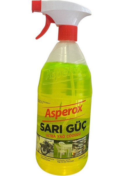 Sarı Güç Ultra Yağ Çözücü 1 Lt Sprey