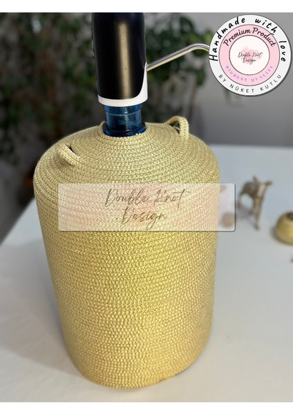 Damacana Kılıfı Dekoratif Sepet - Organizer / Hediyelik Hasır Jüt Tress fırsatları