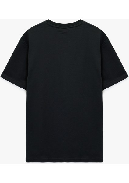 Rahat Kesim Kısa Kollu Baskılı Spor Tişört fırsatları