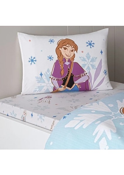Ranforce Tek Kişilik Lisanlı Pike Takımı Frozen Family modelleri