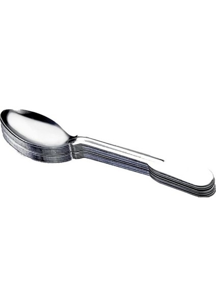 Paslanmaz Çaycı Çay Kaşığı Ince 12 Adet