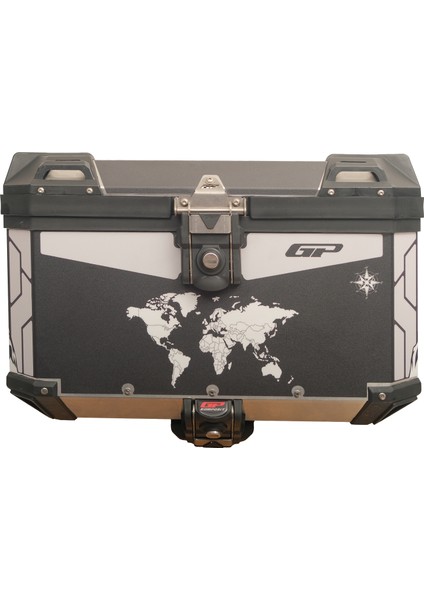 DSN04 45 Lt Alüminyum Motosiklet çanta Uyumlu Sticker fiyatları