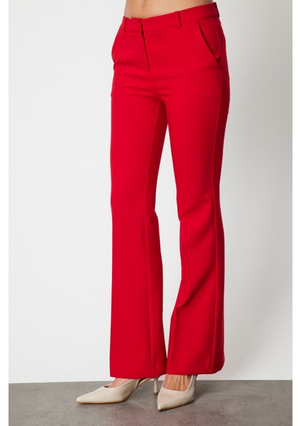 Ispanyol Paça Yan Cepli Pantolon fırsatları