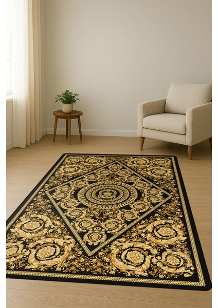 Modern Desenli Dijital Baskı Kaymaz Taban Halı H1098 fiyatları